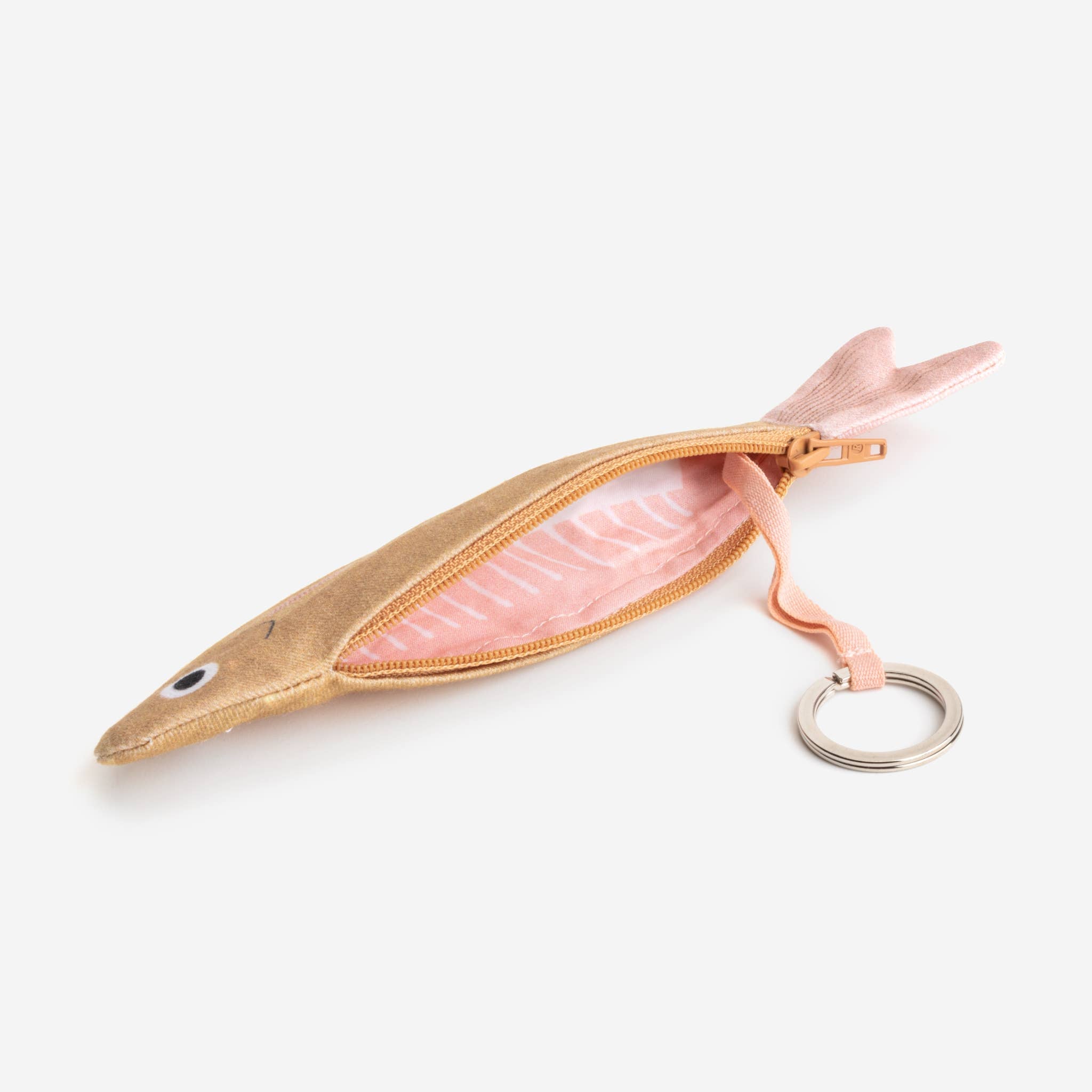 Golden Anchovy purse with keychain