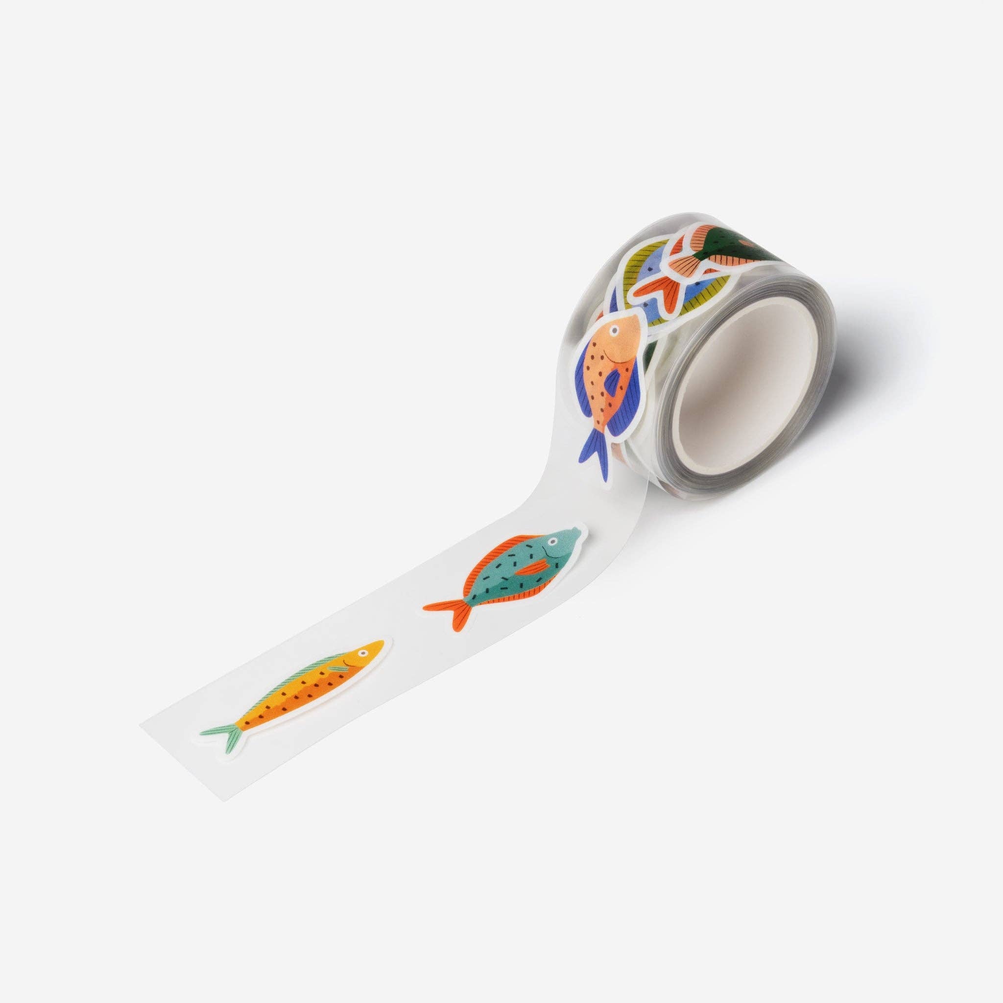 Washi Tape Fish Stickers