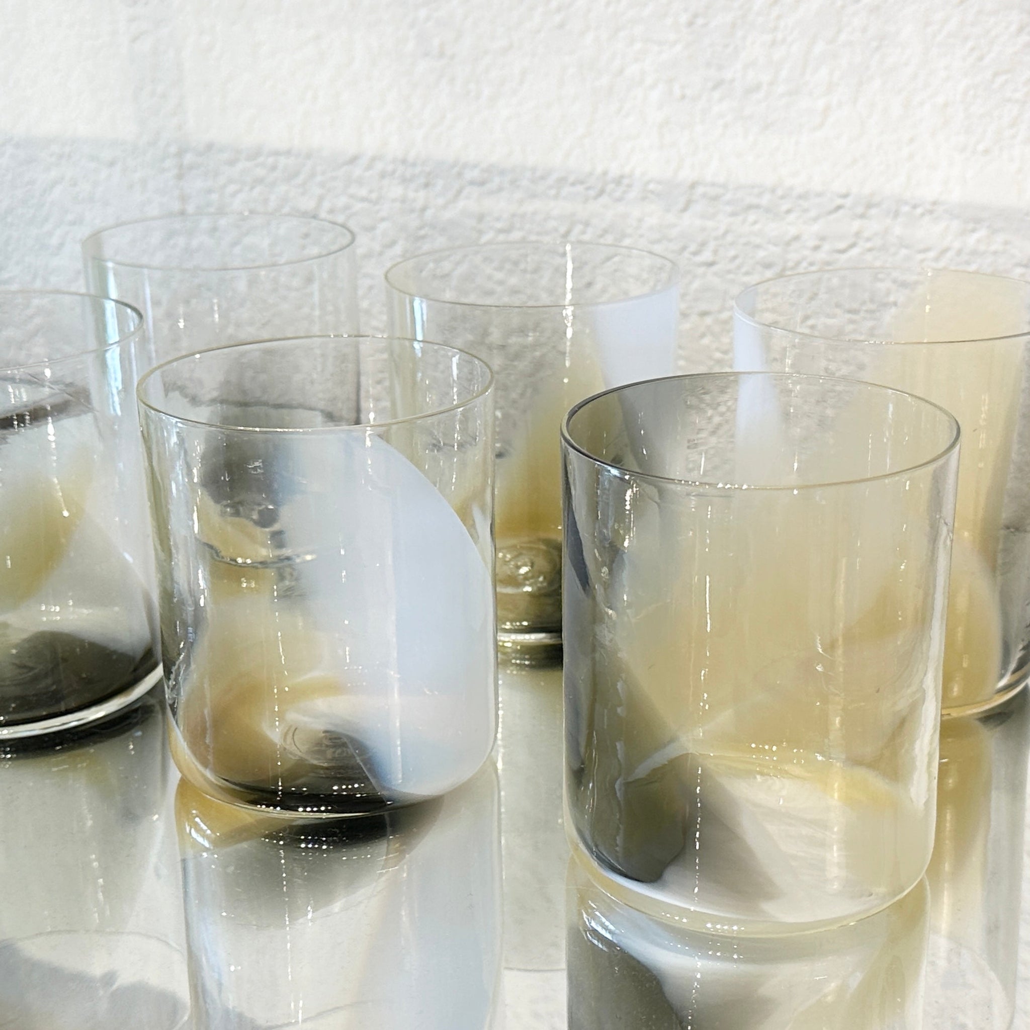Splash Hand-Blown Glass Cups