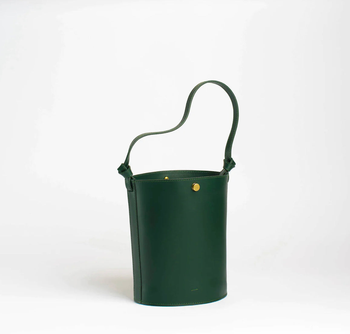 Small Hilma Leather Bucket Bag