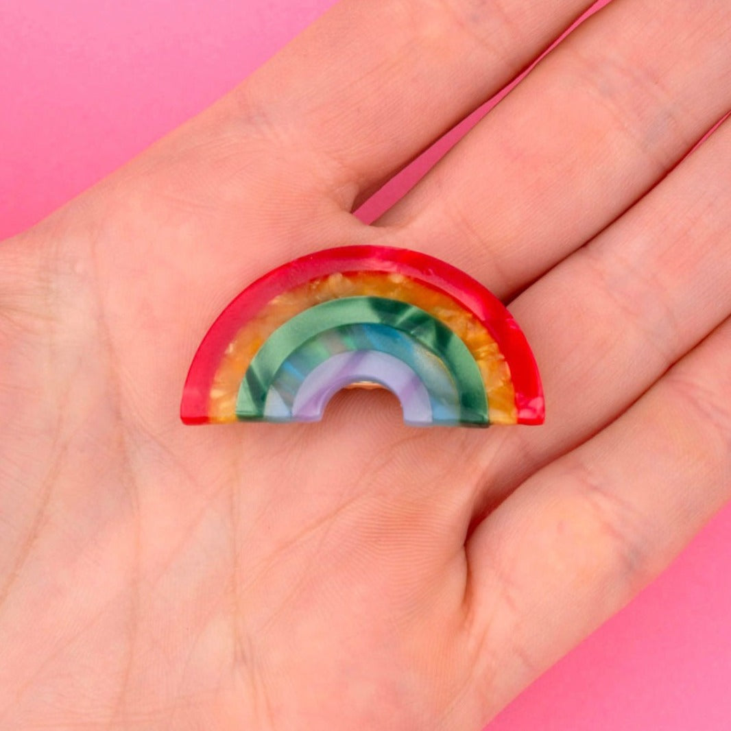 Rainbow Hair Clip