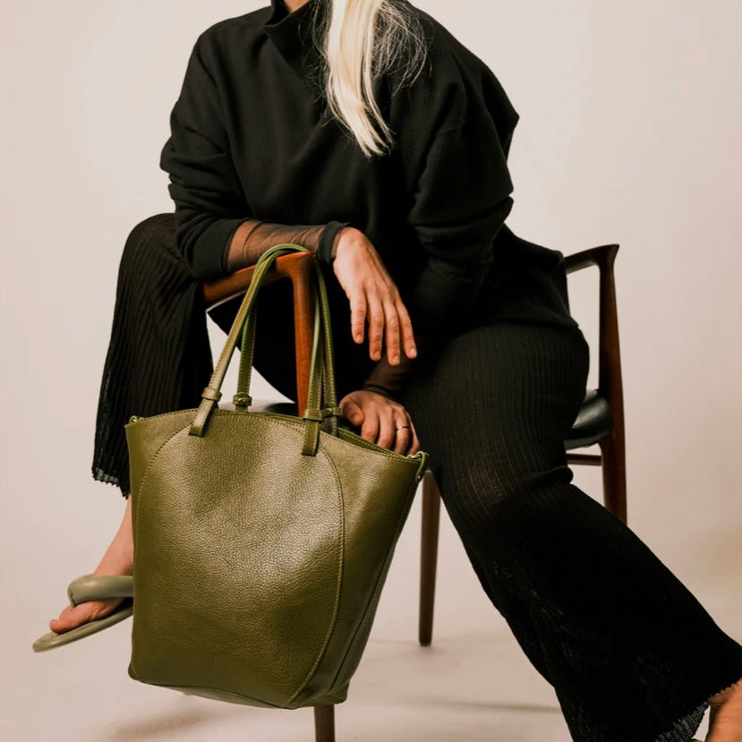 Carmen Mid-Size Leather Handbag